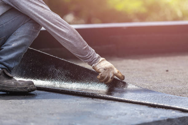 Professional Waterproofing technician working in Haddon Heights, NJ